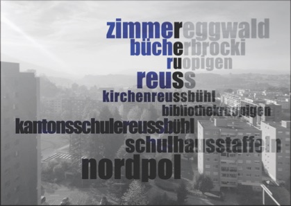 QV Integration Wettbewerb 2019 Postkarte Tag Tpografie