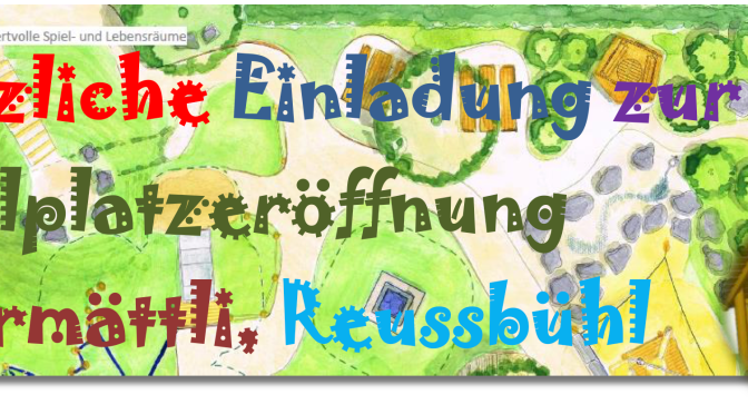 Eröffnung Spielplatz Obermättli