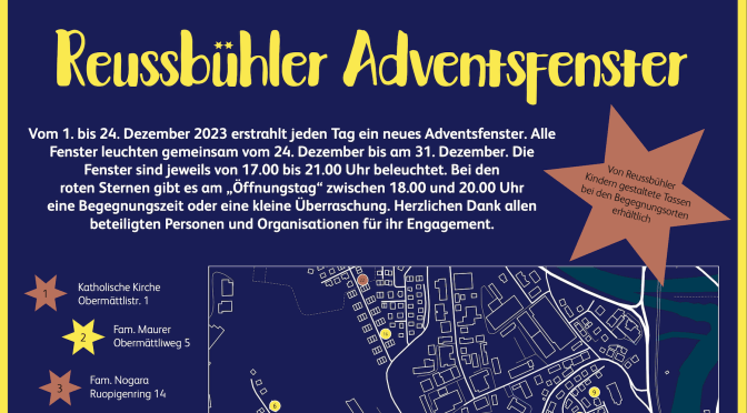 Reussbühler Adventsfenster